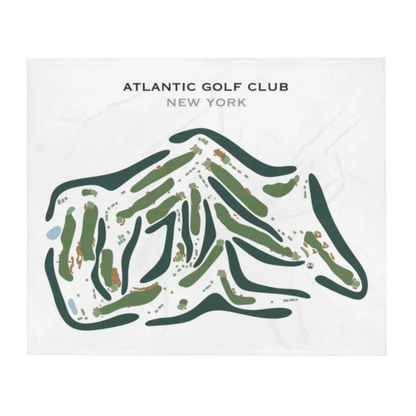 Atlantic Golf Club, New York - Printed Golf Course