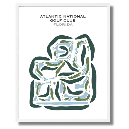 Atlantic National Golf Club, Florida - Printed Golf Courses
