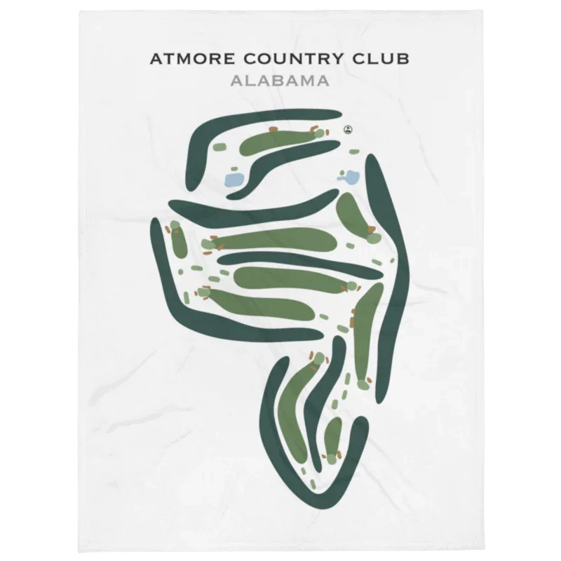 Atmore Country Club, Alabama - Printed Golf Course