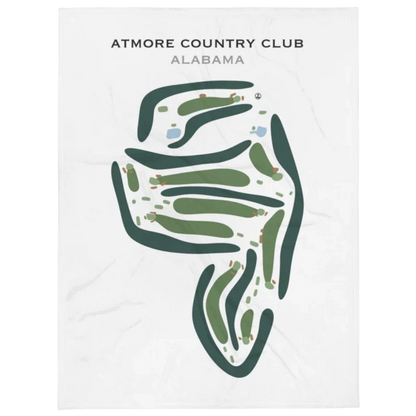 Atmore Country Club, Alabama - Printed Golf Course