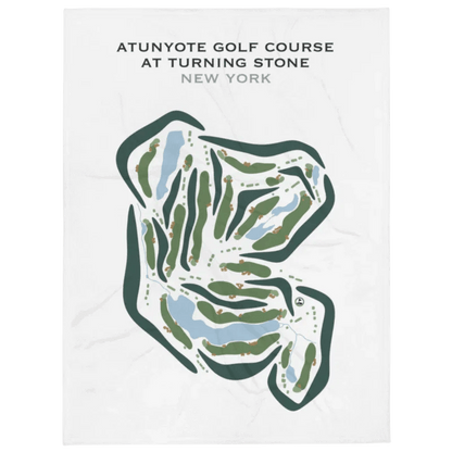 Atunyote Golf Club at Turning Stone Resort Casino, New York - Printed Golf Courses