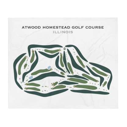 Atwood Homestead Golf Course, Illinois - Printed Golf Courses