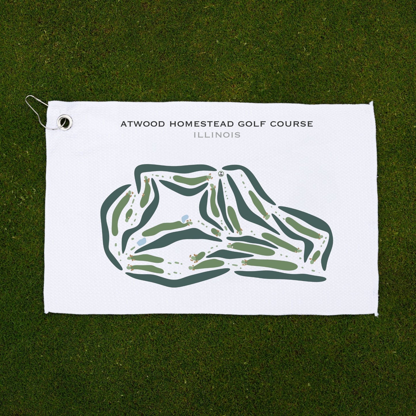 Atwood Homestead Golf Course, Illinois - Printed Golf Courses