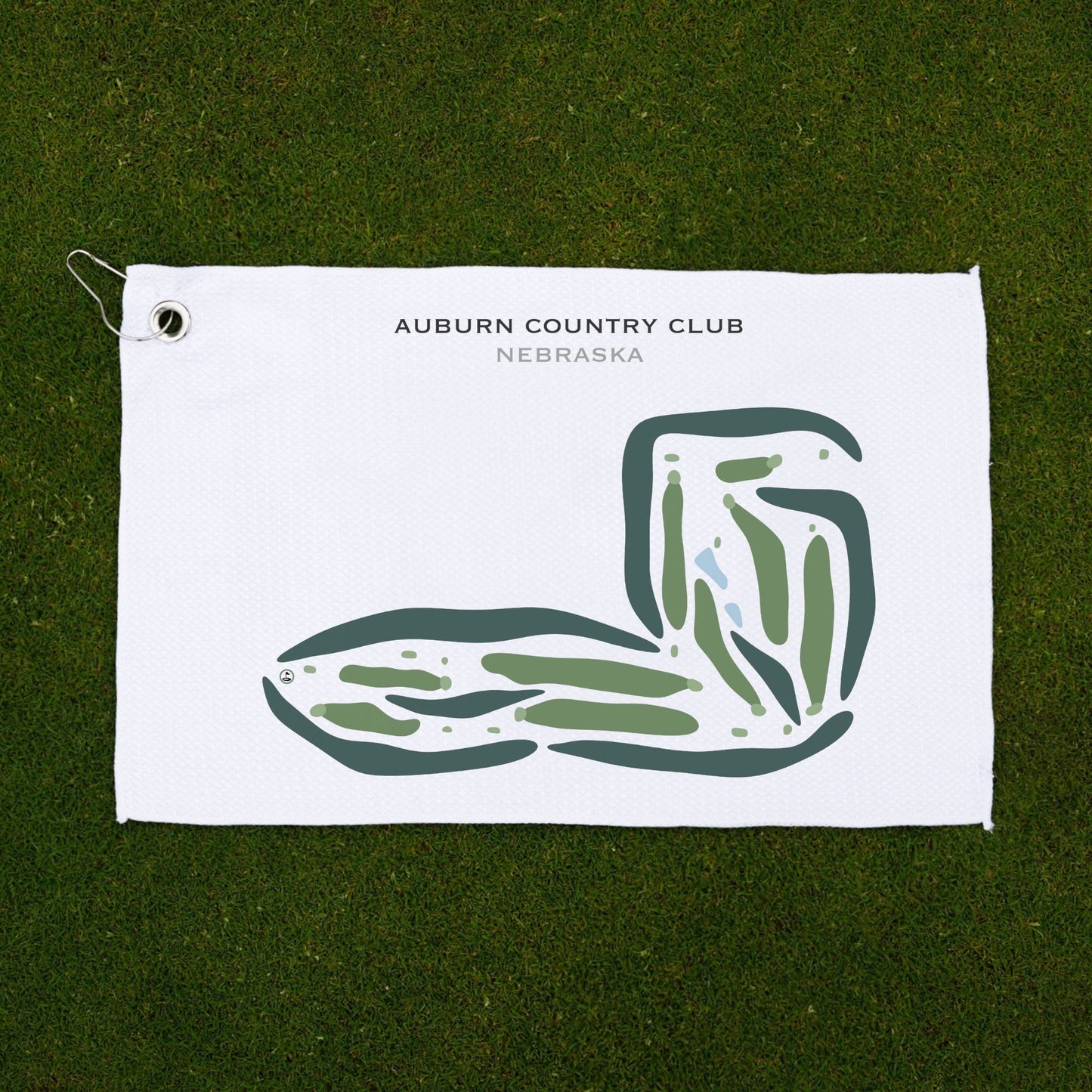 Auburn Country Club, Nebraska - Printed Golf Courses