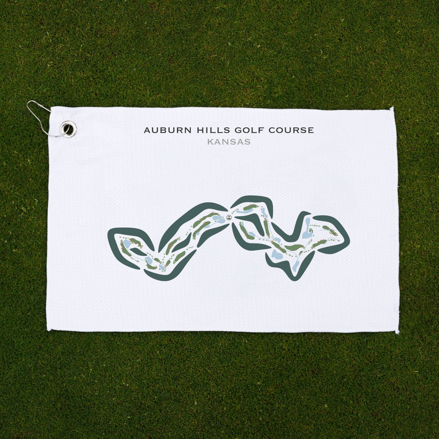 Auburn Hills Golf Course, Kansas - Printed Golf Courses
