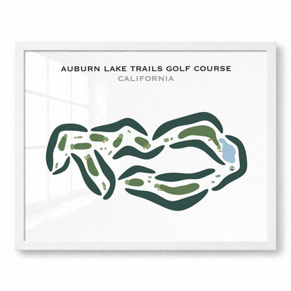 Auburn Lake Trails Golf Course, California - Printed Golf Courses
