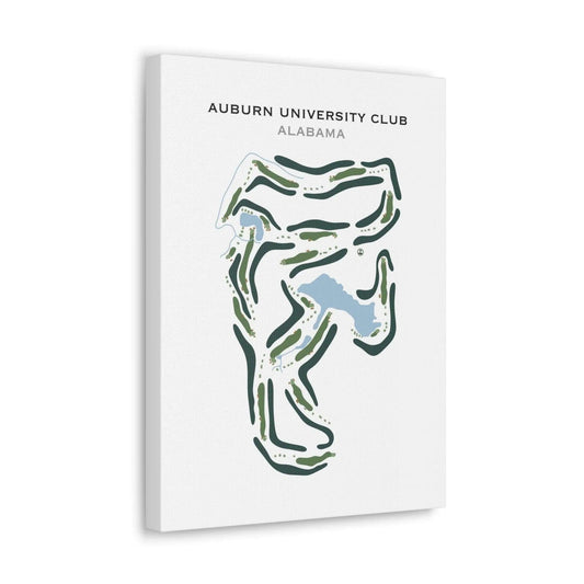 Auburn University Club, Alabama - Printed Golf Course
