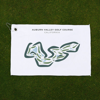 Auburn Valley Golf Course, California - Printed Golf Courses