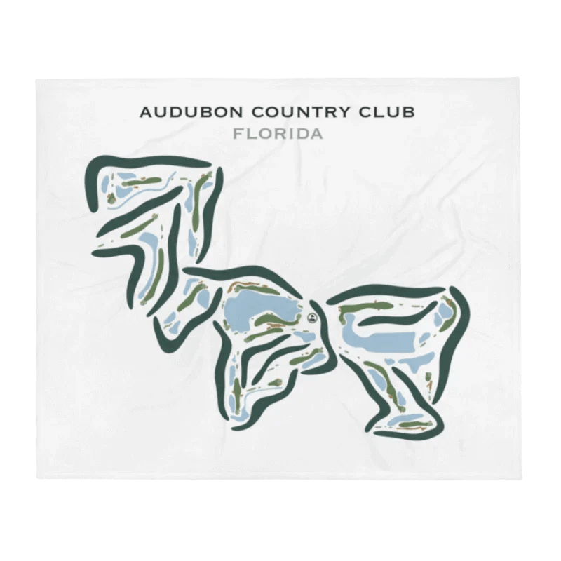 Audubon Country Club, Florida - Printed Golf Courses
