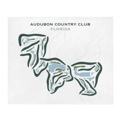 Audubon Country Club, Florida - Printed Golf Courses