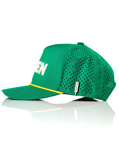 Amen Green - Perforated Rope Hat