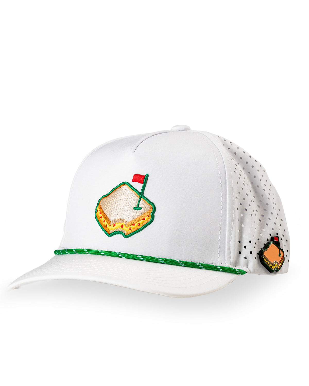 Pimento White - Perforated Rope Hat