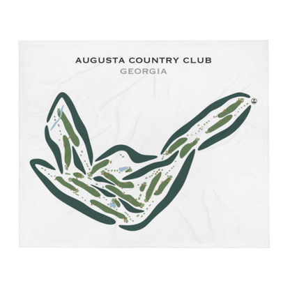Augusta Country Club, Georgia - Printed Golf Courses