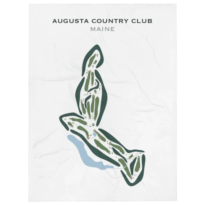 Augusta Country Club, Maine - Printed Golf Courses