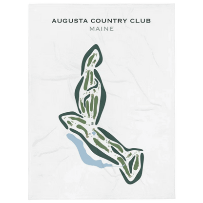 Augusta Country Club, Maine - Printed Golf Courses