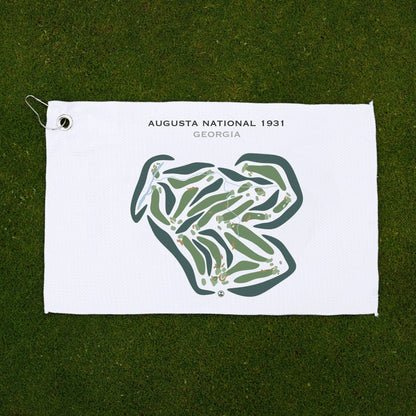 Augusta National 1931, 19 Holes Course, Georgia - Printed Golf Courses