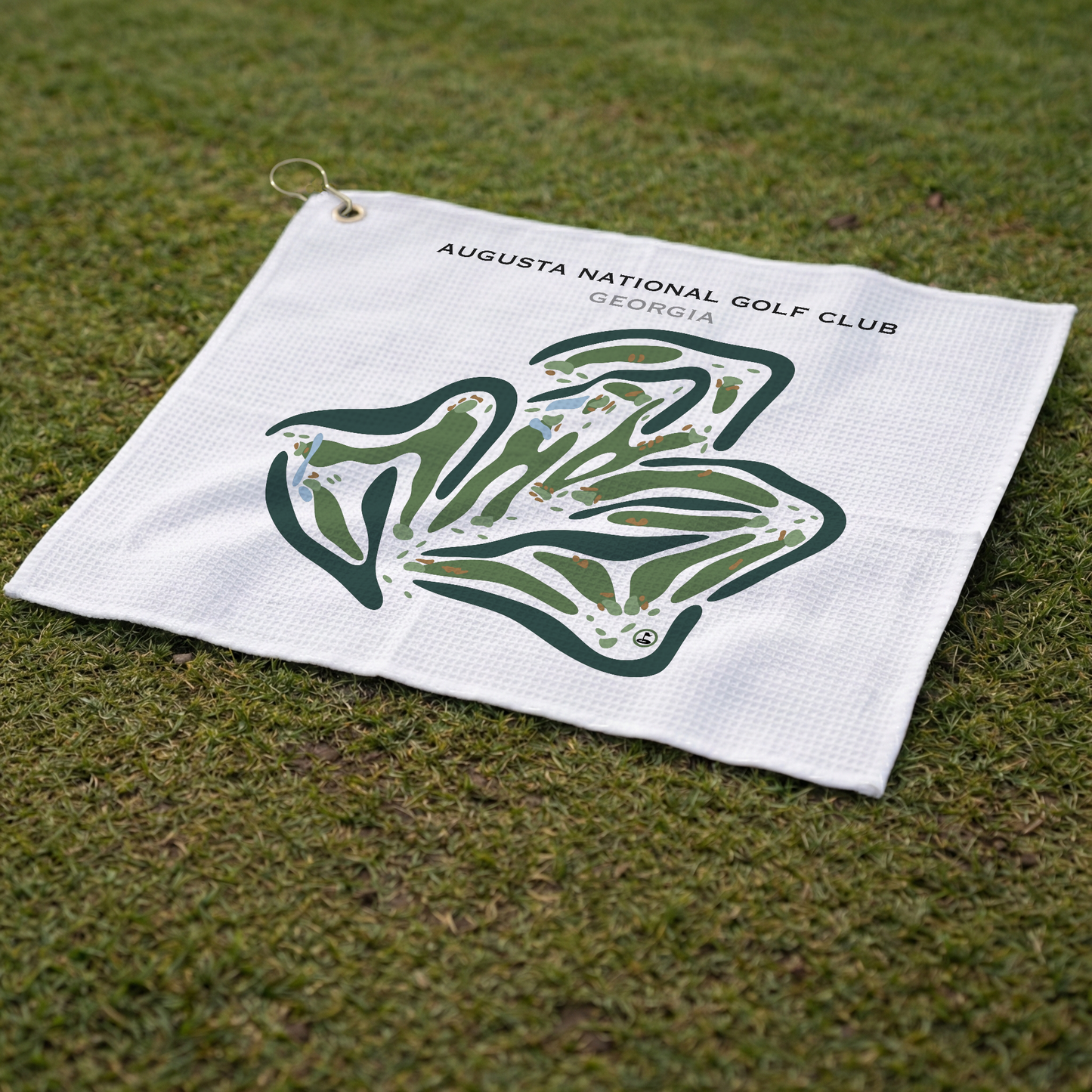 Augusta National Golf Club, Augusta Georgia - Printed Golf Course