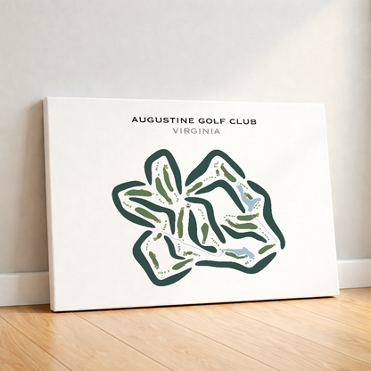 Augustine Golf Club, Virginia - Printed Golf Courses