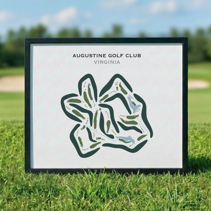 Augustine Golf Club, Virginia - Printed Golf Courses