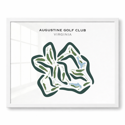 Augustine Golf Club, Virginia - Printed Golf Courses