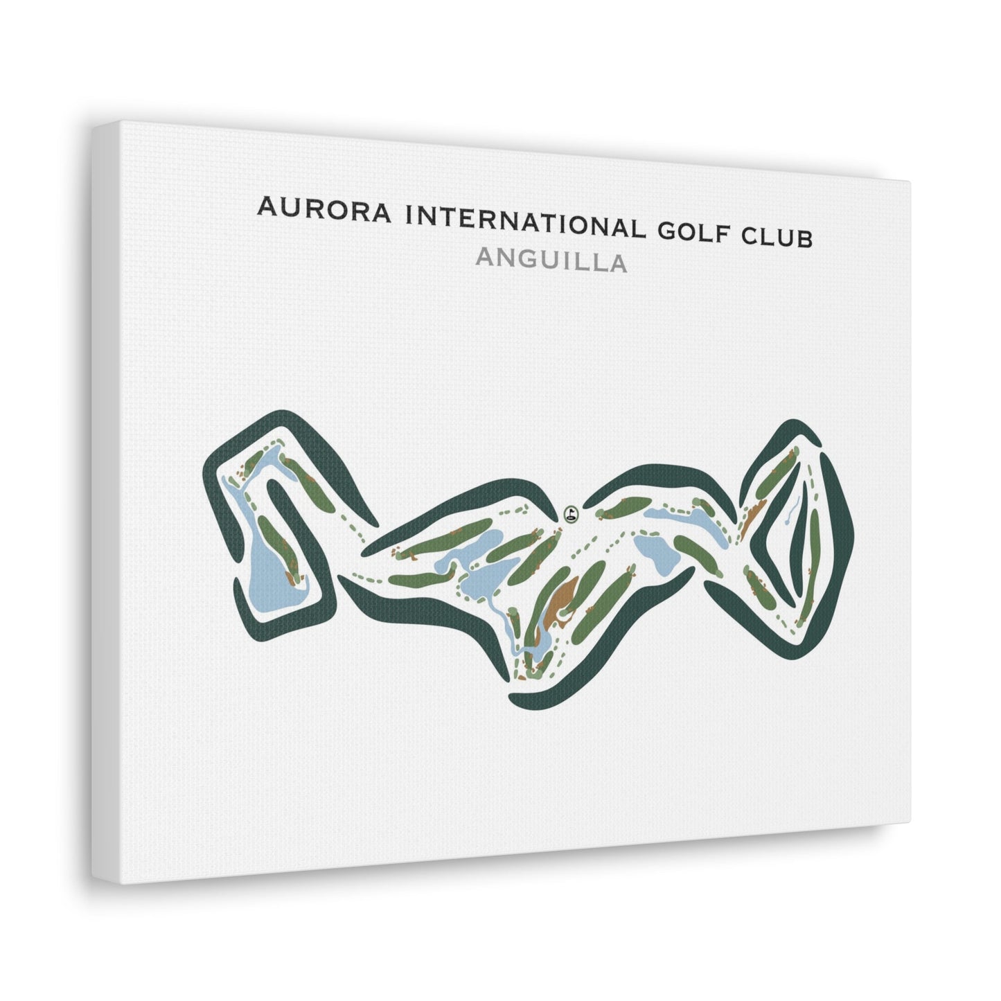 Aurora International Golf Club, Anguilla - Printed Golf Courses