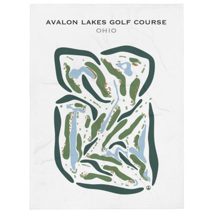 Avalon Lakes Golf Course, Ohio - Printed Golf Courses