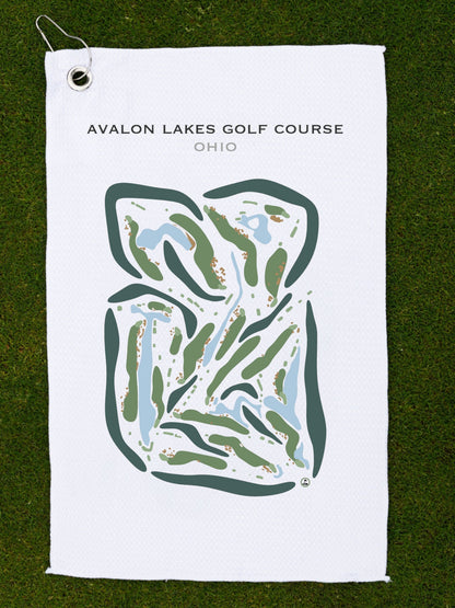 Avalon Lakes Golf Course, Ohio - Printed Golf Courses