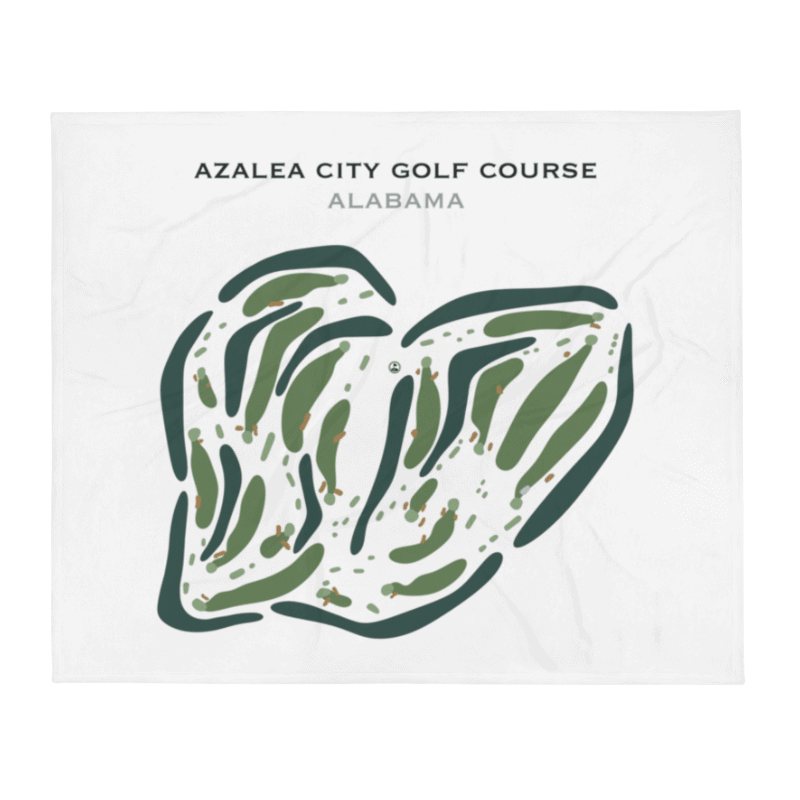 Azalea City Golf Course, Alabama - Printed Golf Courses