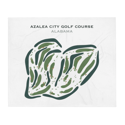 Azalea City Golf Course, Alabama - Printed Golf Courses