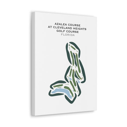 Azalea Course at Cleveland Heights Golf Club, Florida - Printed Golf Courses