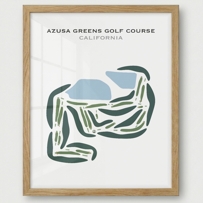 Gator Creek Golf Course, California - Printed Golf Courses