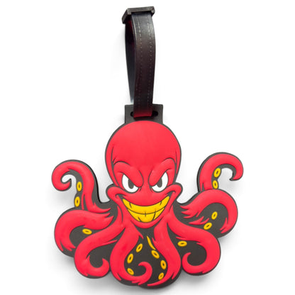 Octopus Clip-On Tag | Multi-Use Bag Tag, Travel Tag, Golf Accessory