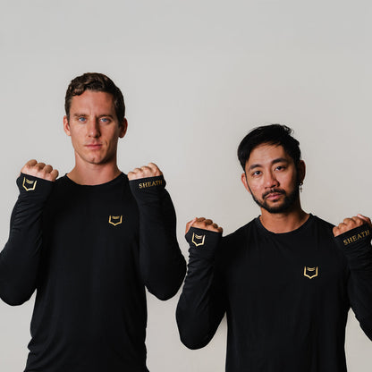 SHEATH Men's Long Sleeve Base Layer Top