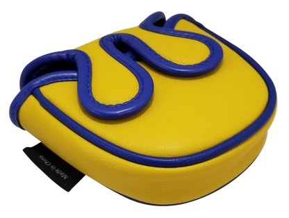 Be A Goldfish Embroidered Putter Cover - Mallet by ReadyGOLF