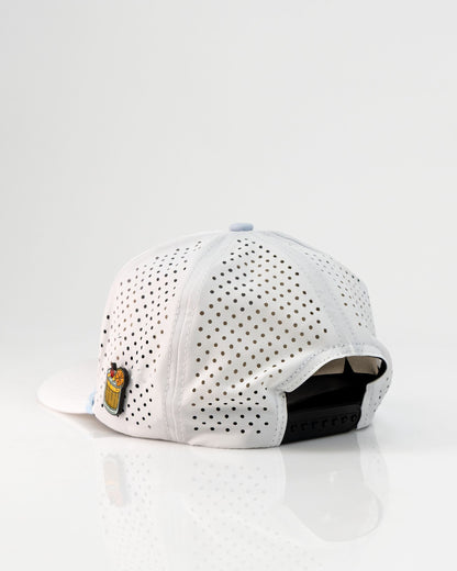 Old Fashioned White - Perforated Rope Hat