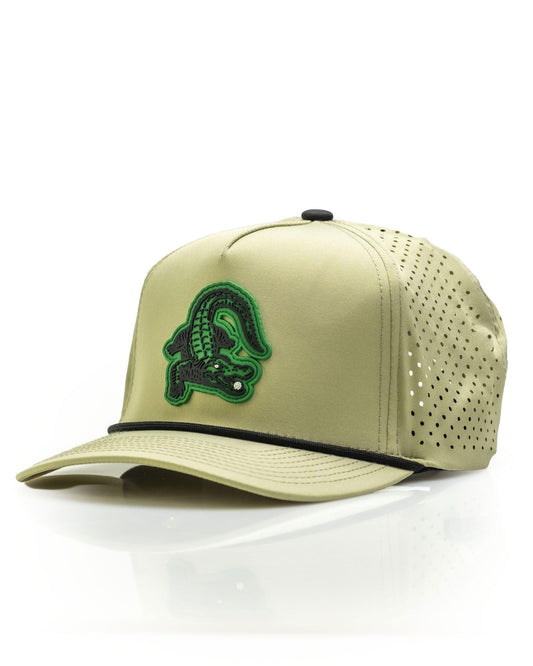 Gator Olive - Perforated Rope Hat