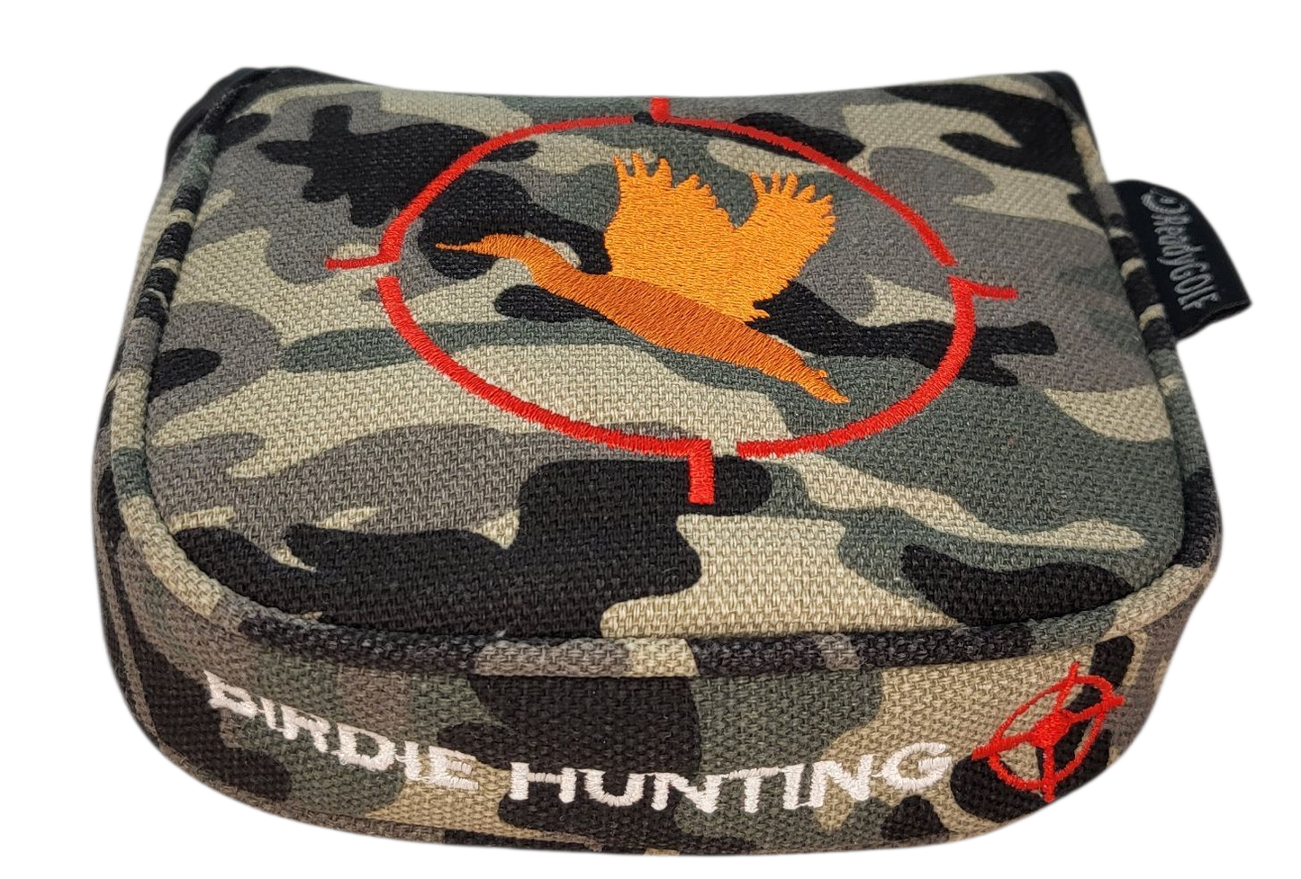 L.A.B. DF3 Embroidered Center-Shafted Putter Cover by ReadyGOLF - Birdie Hunting Camo