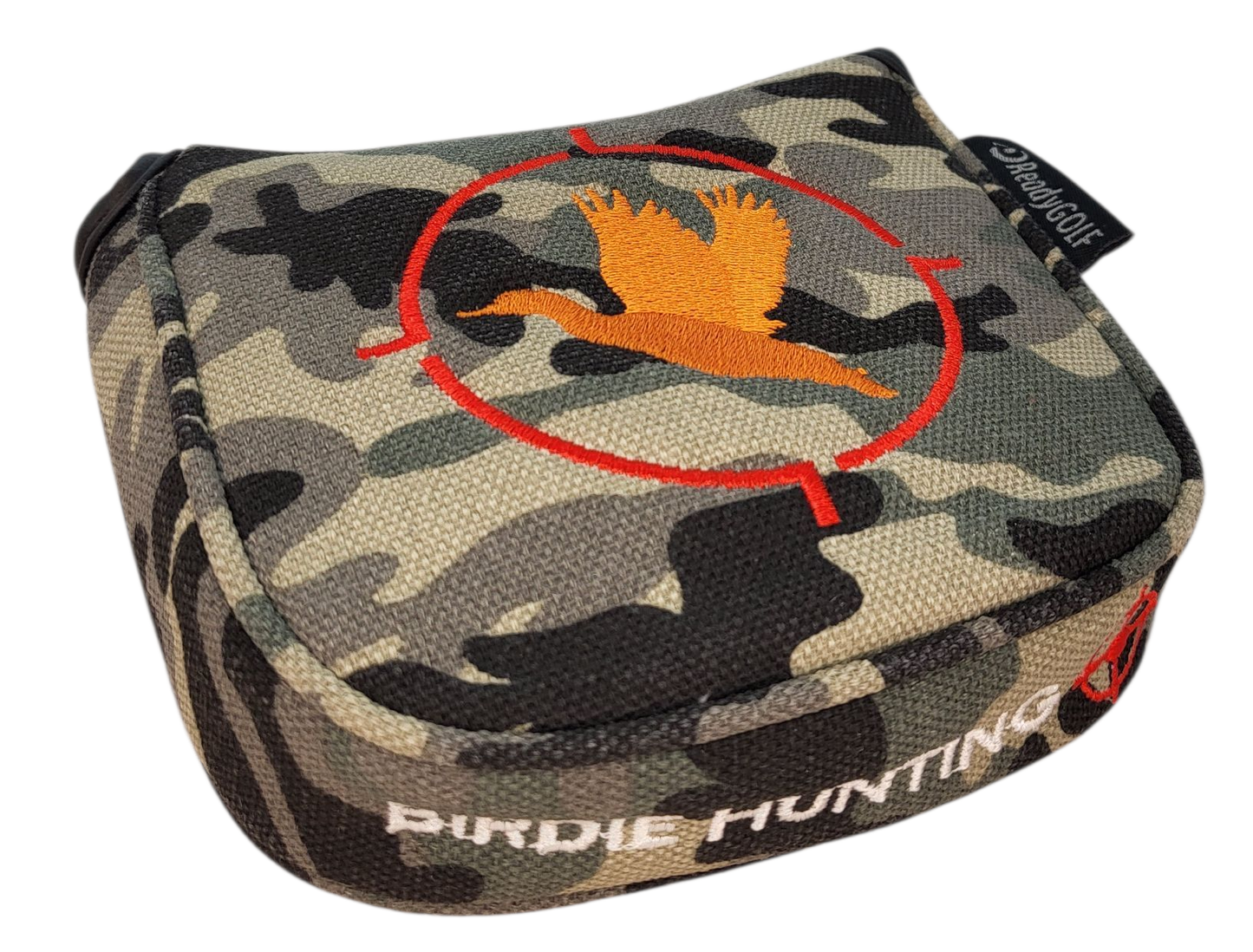 L.A.B. DF3 Embroidered Center-Shafted Putter Cover by ReadyGOLF - Birdie Hunting Camo