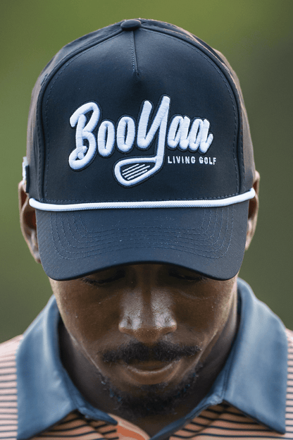 BooYaa Premium Golf Cap - THE OG (BLACK CLASSIC)