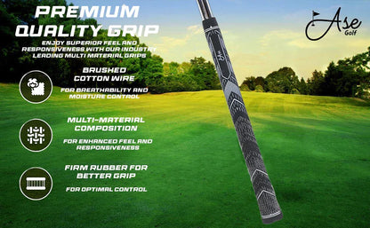 Ase BLACKOUT 3-Piece Wedge Set (52,56,60) - GOLF LEAGUE