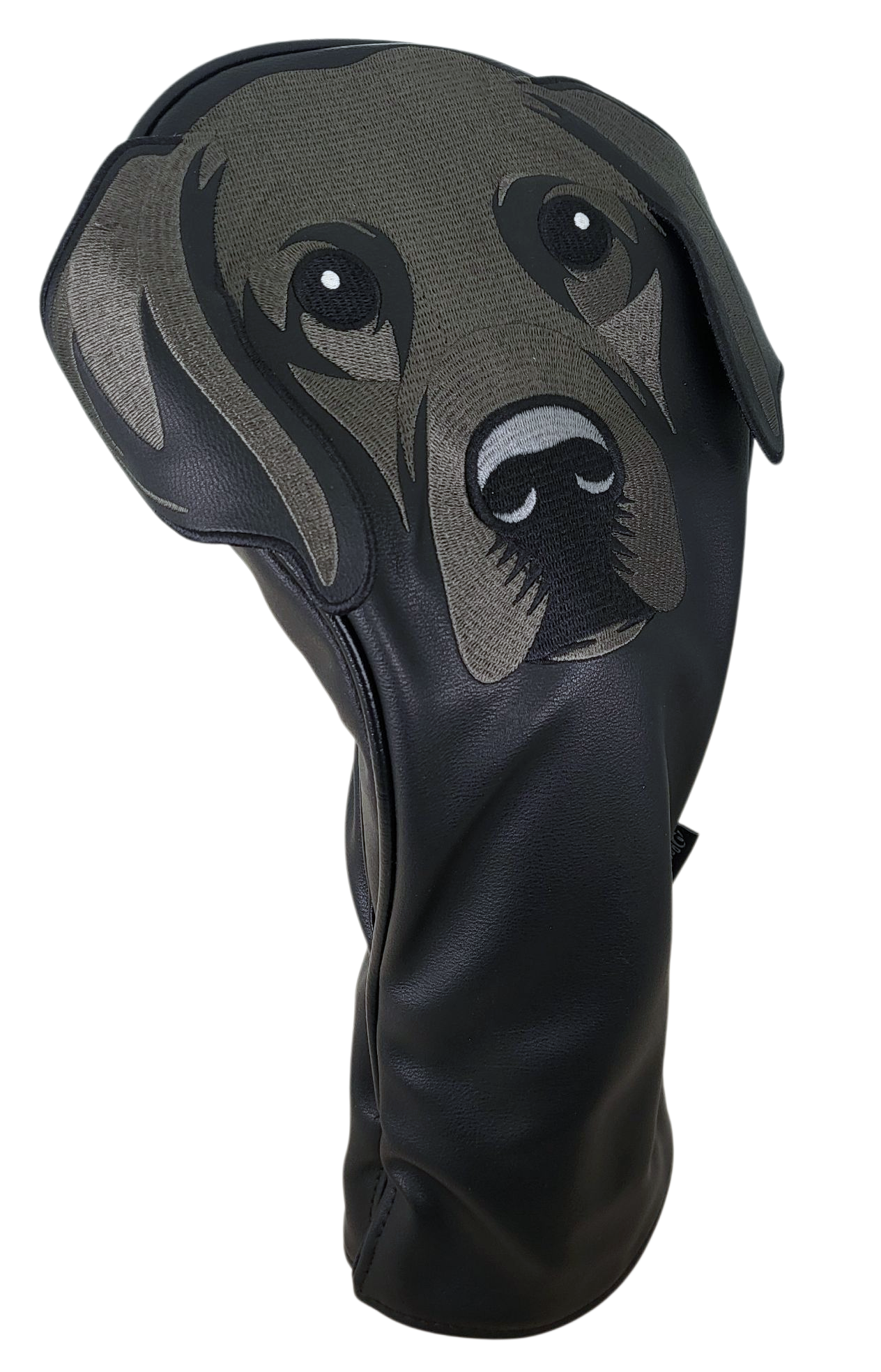 Black Labrador Embroidered Classic Driver Headcover by ReadyGOLF