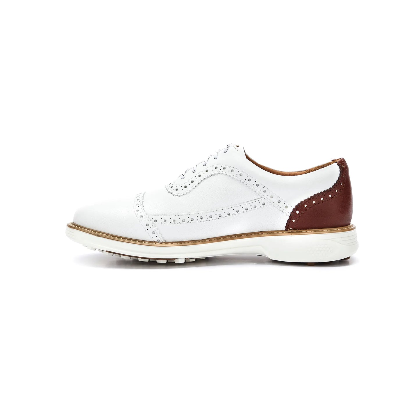 Legacy Hope Spikeless Golf Shoes White Honey