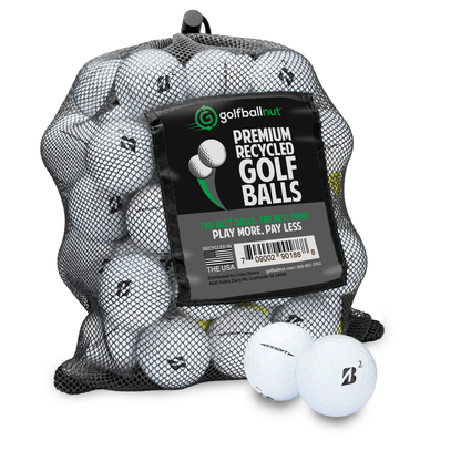 Used Bridgestone Mix Golf Balls - Mesh Bag