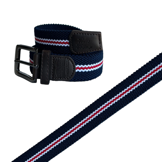 The Pinstripe Premium Stretch Belt