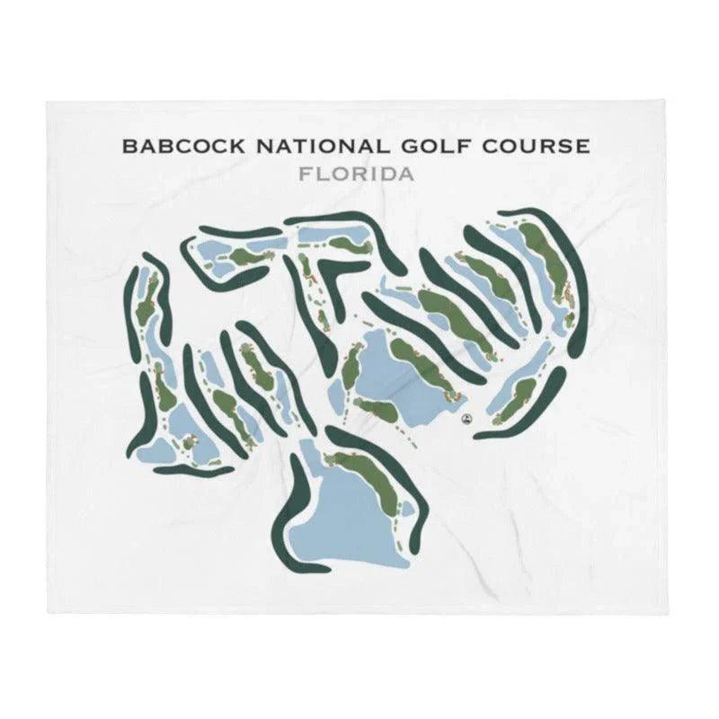 Babcock National Golf Course, Florida - Printed Golf Course
