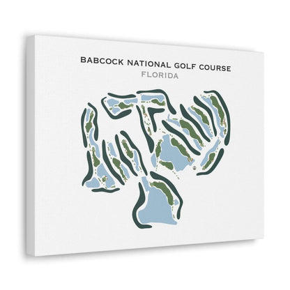 Babcock National Golf Course, Florida - Printed Golf Course