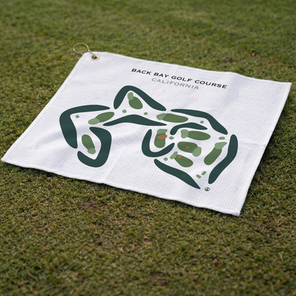 Back Bay Golf Course, California - Printed Golf Courses