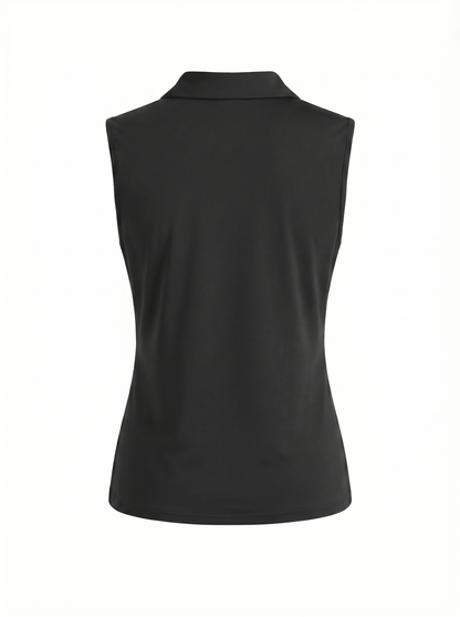Bubbly Birdie Sleeveless Polo | Women’s Stylish Golf Top | Birdies &amp; Bubbles