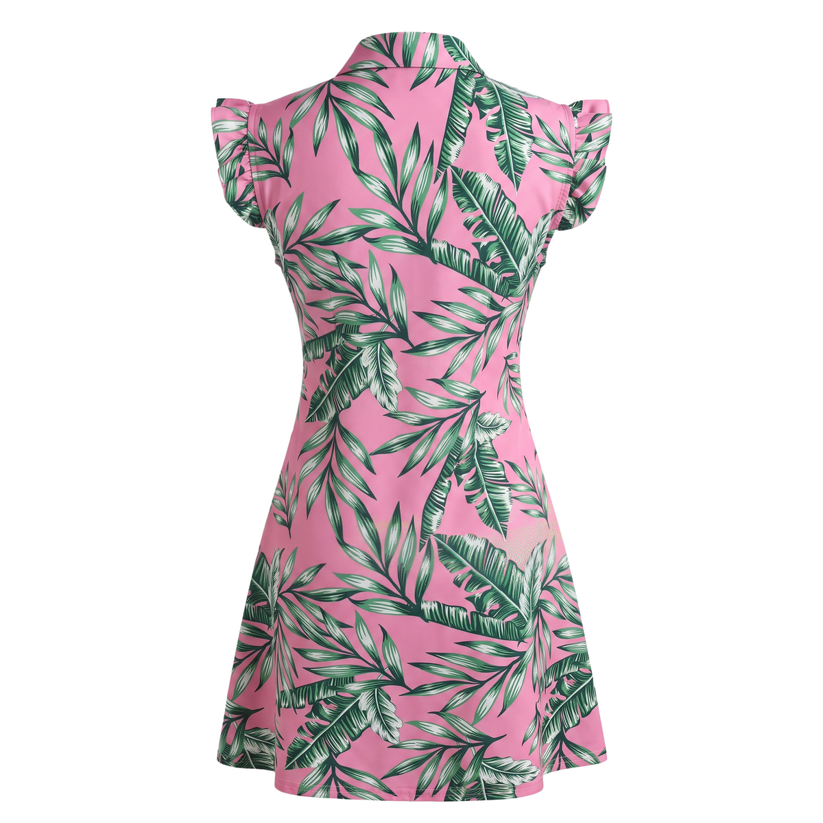 Tropical Tee Time Dress – Women’s Performance Golf Dress | Birdies & Bubbles