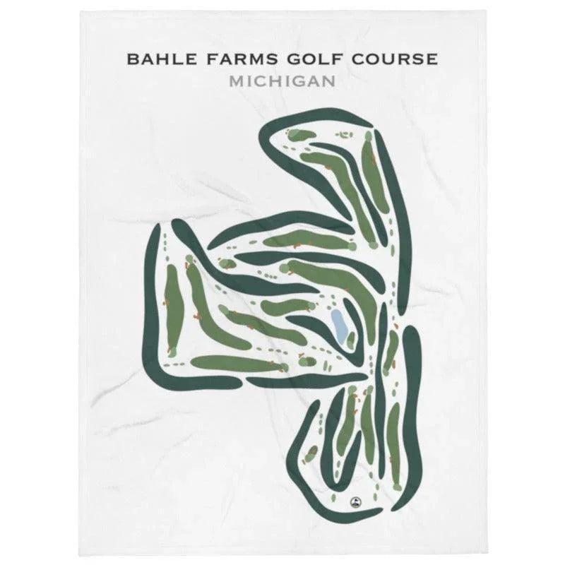 Bahle Farms Golf Course, Michigan - Printed Golf Courses